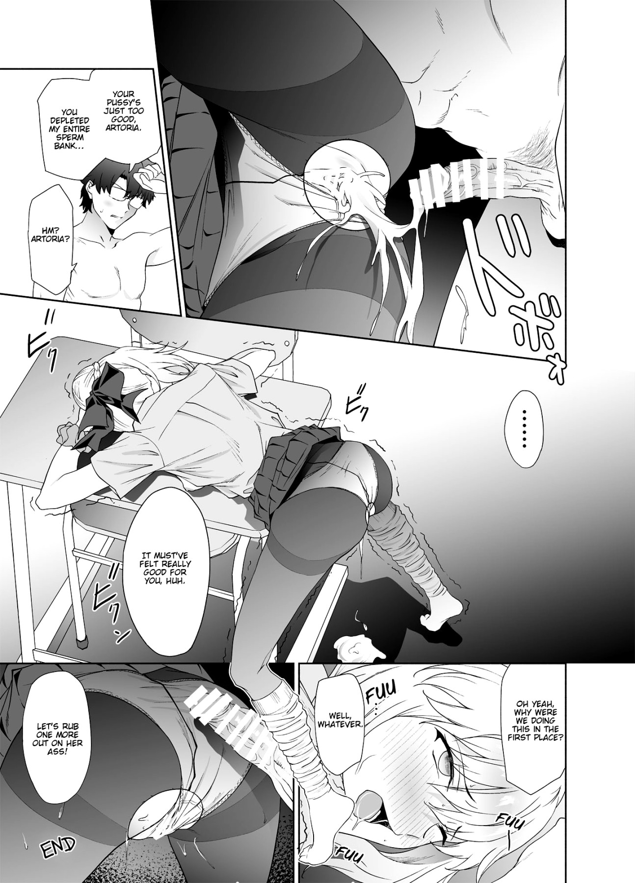 Hentai Manga Comic-Schoolgirl Artoria-Read-20